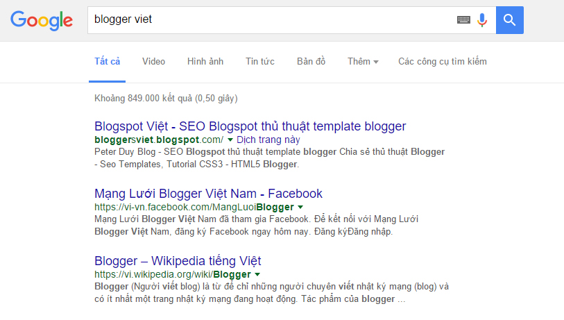 meta description