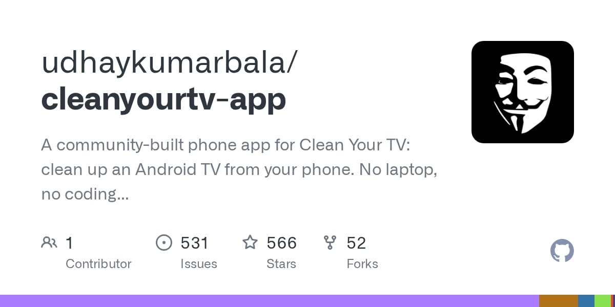 Read more about the article Clean Your TV: dọn bloatware Android TV ngay từ điện thoại, không cần laptop