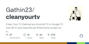 Read more about the article cleanyourtv: debloat Android TV qua Wi-Fi và thay launcher kiểu Apple TV