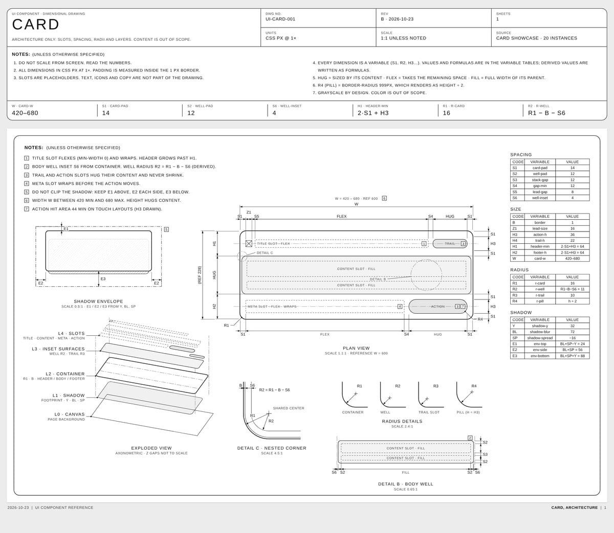 Dimensional Drawing dạy agent vẽ bản vẽ kỹ thuật cho UI component - ảnh 2