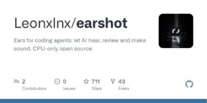 Read more about the article earshot: cho AI coding agent nghe được âm thanh nó tạo ra