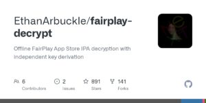 Read more about the article fairplay-decrypt giải mã IPA FairPlay offline bằng credential 16 byte