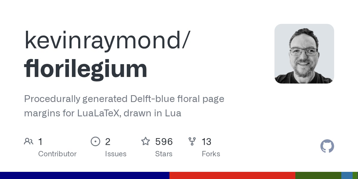 Read more about the article florilegium vẽ hoa văn viền trang Delft bằng Lua cho LaTeX, mỗi trang một khu vườn riêng