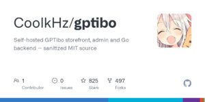 Read more about the article GPTibo: self-host cả shop bán hàng số, admin và backend Go chỉ trong một repo