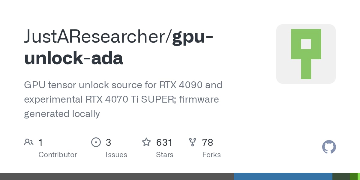 Read more about the article GPU unlock cho RTX 4090: nhân đôi throughput tensor FP16 mà không cần driver mod