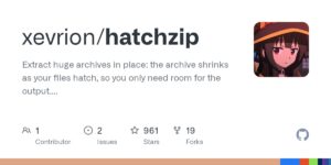 Read more about the article HatchZip giải nén file nén khổng lồ mà không cần gấp đôi dung lượng ổ đĩa