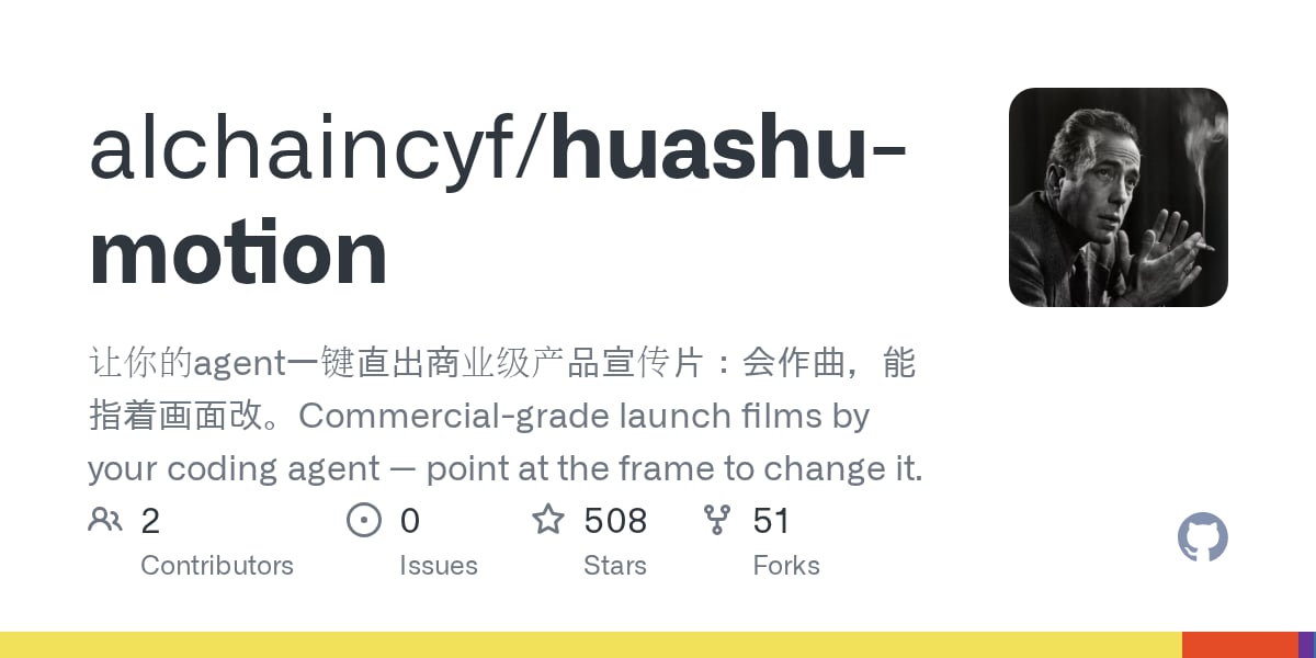 You are currently viewing huashu-motion: bảo agent viết code dựng nguyên một phim quảng cáo sản phẩm