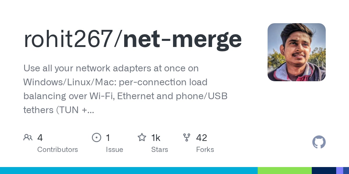 You are currently viewing net-merge gộp Wi-Fi, Ethernet và hotspot thành một đường mạng duy nhất
