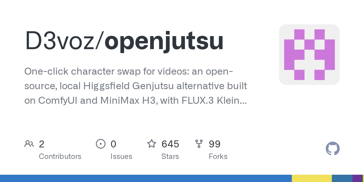 Read more about the article Openjutsu: thay nhân vật trong video bằng một cú click, chạy local trên GPU của bạn