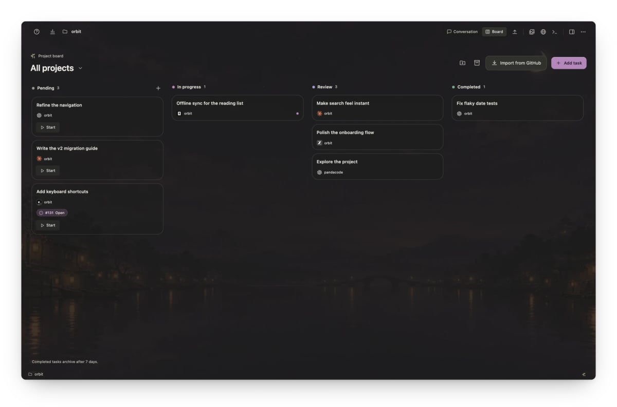 PandaCode gom Claude Code, Codex, Copilot CLI vào một cửa sổ desktop viết bằng Rust - ảnh 2