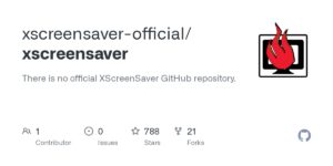 Read more about the article Repo “XScreenSaver chính thức” trên GitHub có 499 sao và một dòng README phủ nhận tất cả