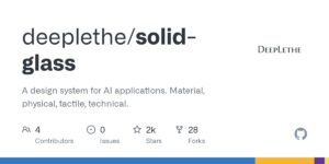 Read more about the article Solid Glass: design system cho app AI, kính nhưng đọc được chữ