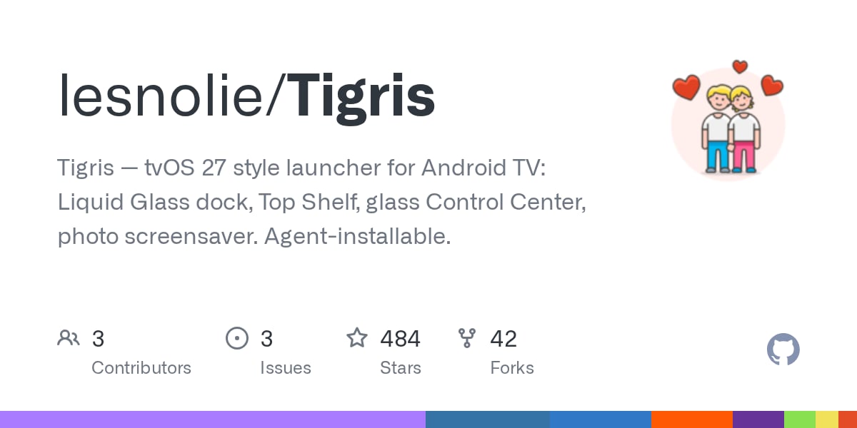 You are currently viewing Tigris: biến Android TV thành giao diện tvOS với dock kính lỏng