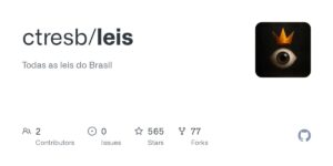 Read more about the article Toàn bộ luật Brazil dưới dạng Markdown, mỗi văn bản một commit