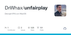 Read more about the article UnfairPlay giải mã IPA trên macOS bằng FairPlay model thu từ máy Mac đã enroll