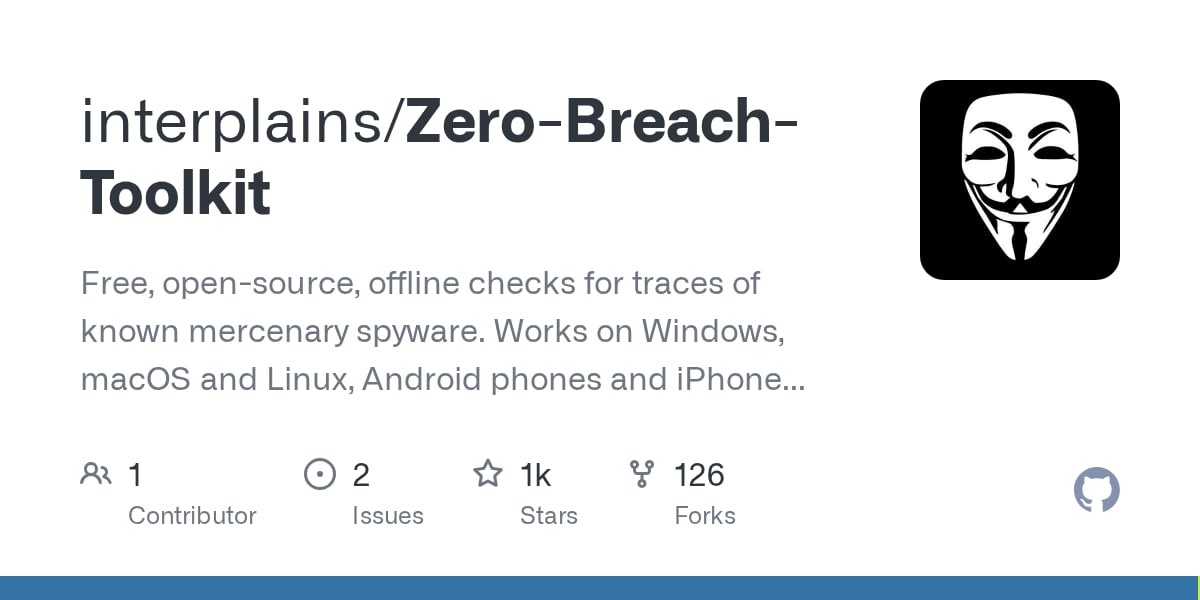 You are currently viewing Zero-Breach-Toolkit: quét dấu vết spyware thương mại trên máy tính và điện thoại